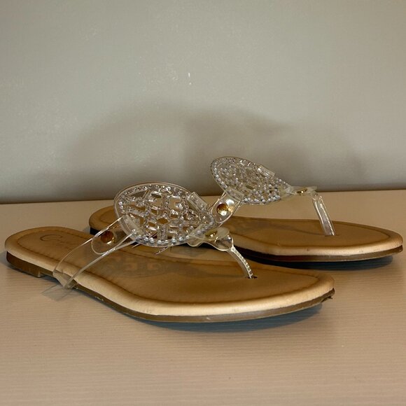 clear sparkle flats - Picture 2 of 6